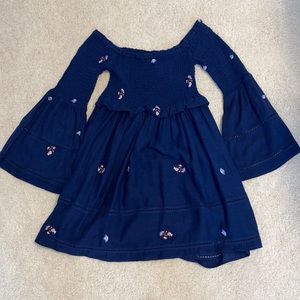 free people off the shoulder dress